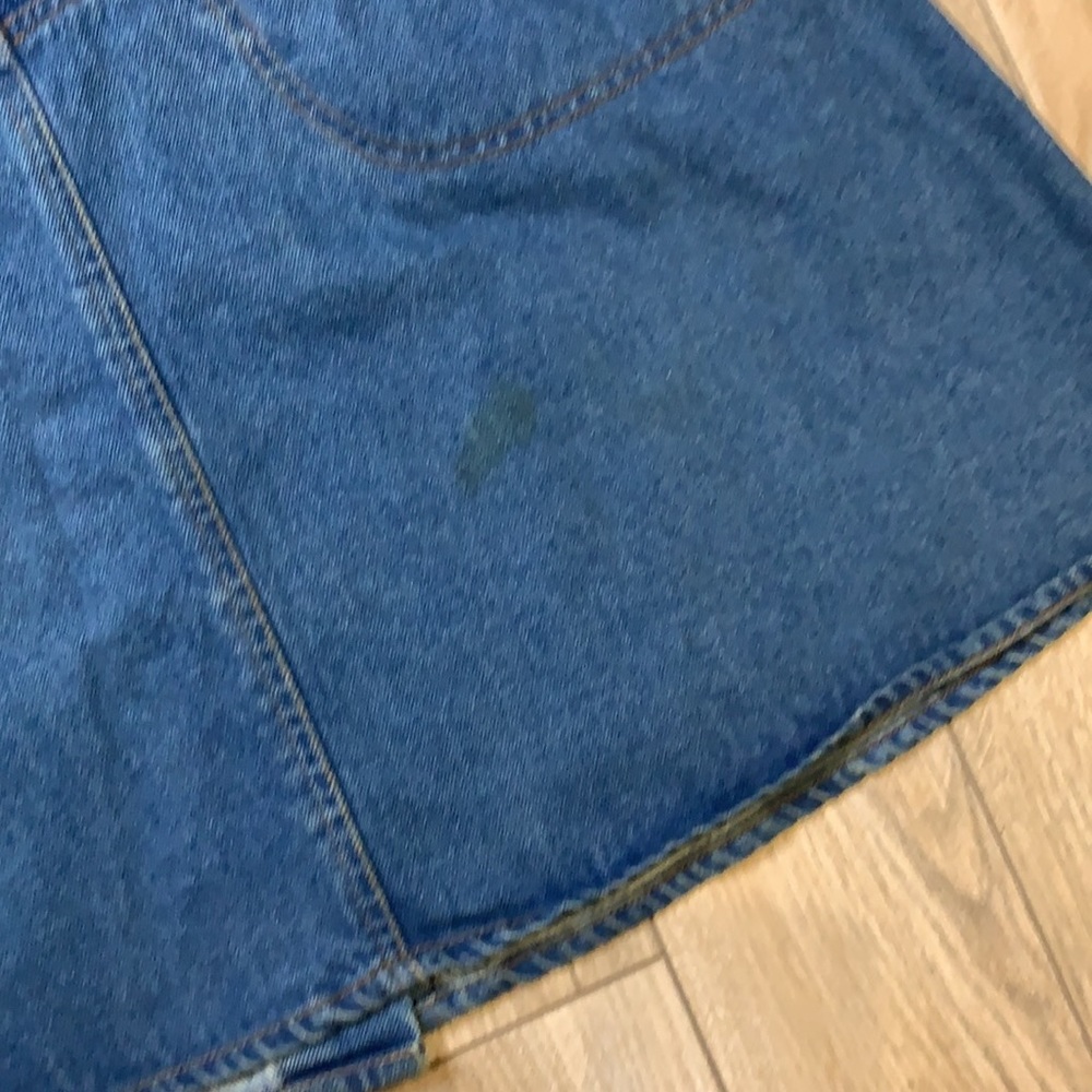 True Blue Denim Jean Five Pocket Skirt  Regular Fit Mini Women’s 13/14 - Picture 6 of 10